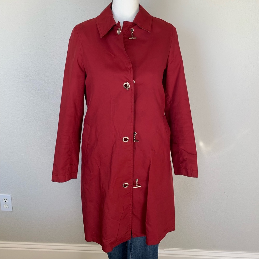 MOVING SALE: Burberry Rain Coat with Wool Liner and Garment Bag - Size US 4